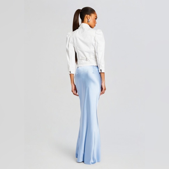 Retrofete Ada White Denim Jacket Womens Size XS - Picture 4 of 12